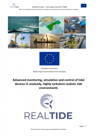 RealTide D4.3 Condition based maintenance strategies